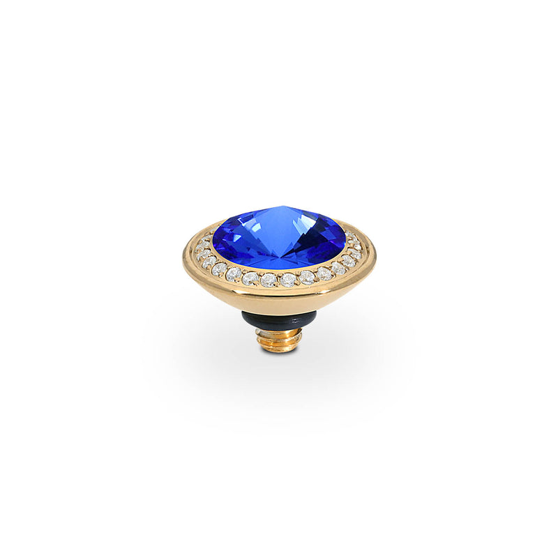 Tondo Deluxe Top 0.35" - Gold sapphire