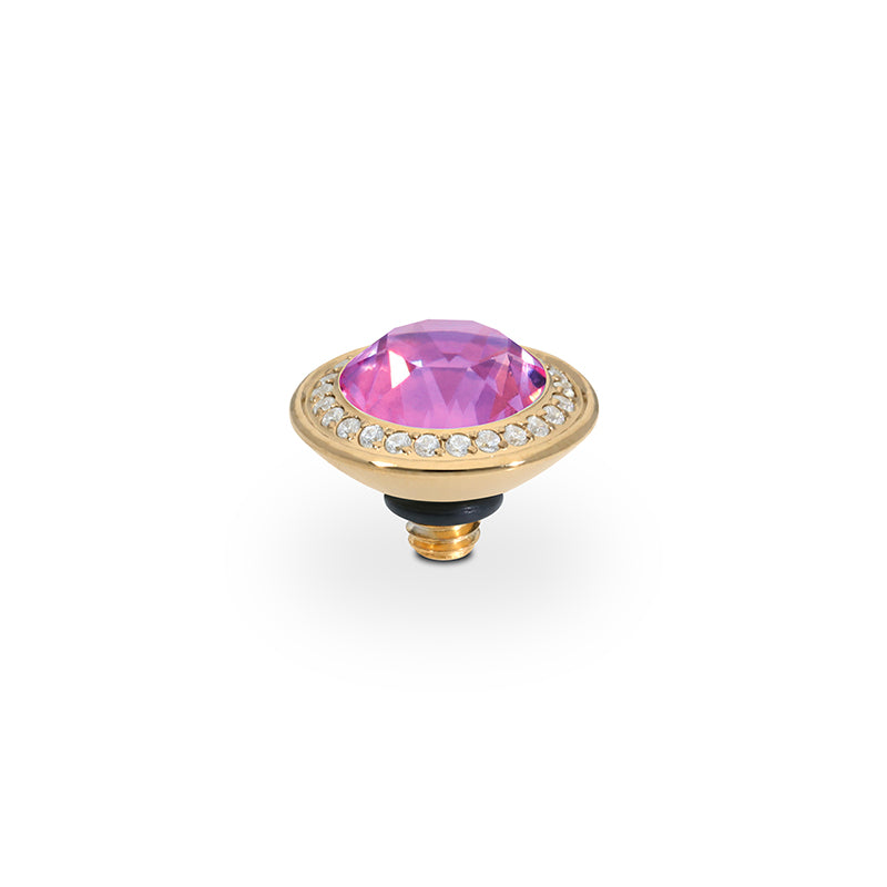 Tondo Deluxe Top 0.35" - Gold Crystal Orchid Ignite