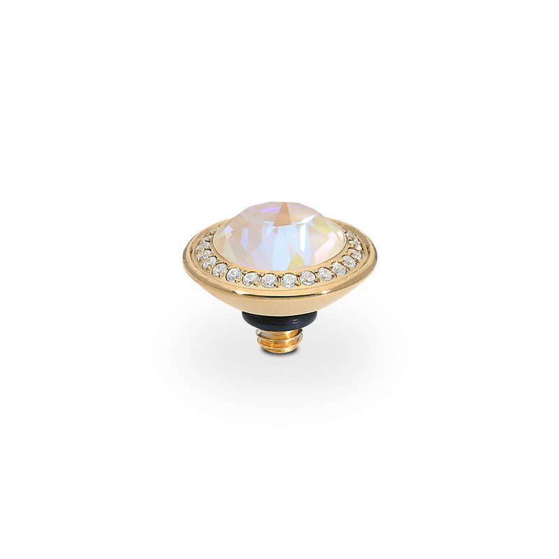 Tondo Deluxe Top 0.35" - Gold ivory cream delite