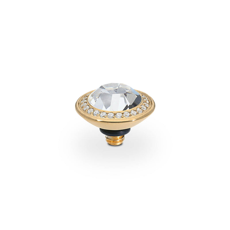 Tondo Deluxe Top 0.35" - Gold crystal
