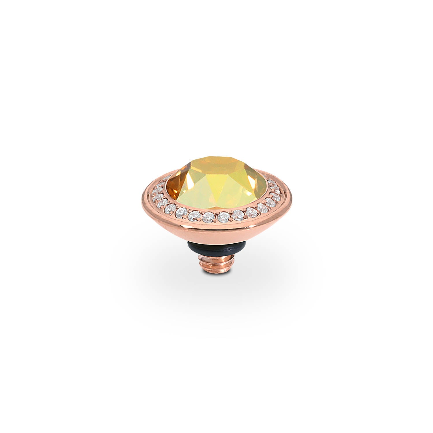 Tondo Deluxe Top 0.35" - Rose Gold metallic sunshine