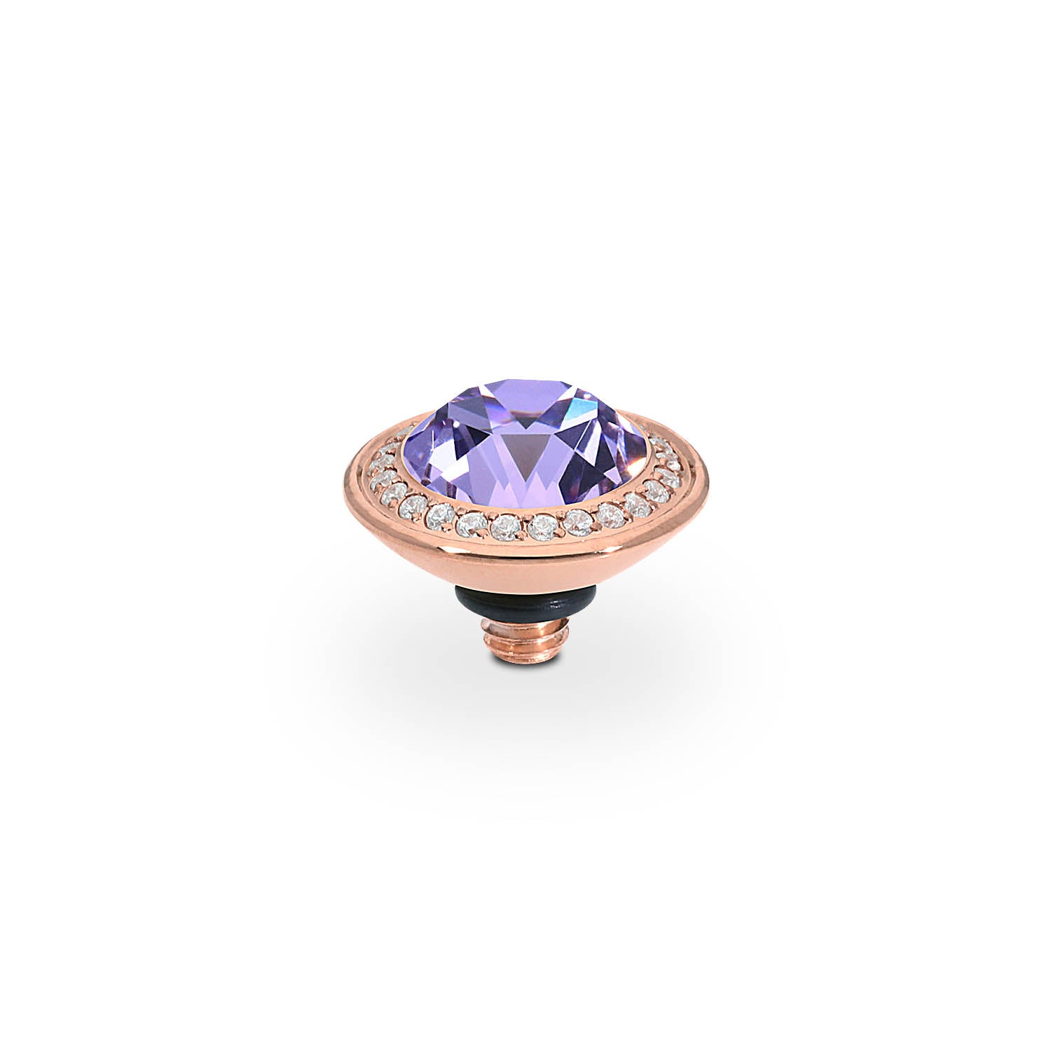 Tondo Deluxe Top 0.35" - Rose Gold Violet