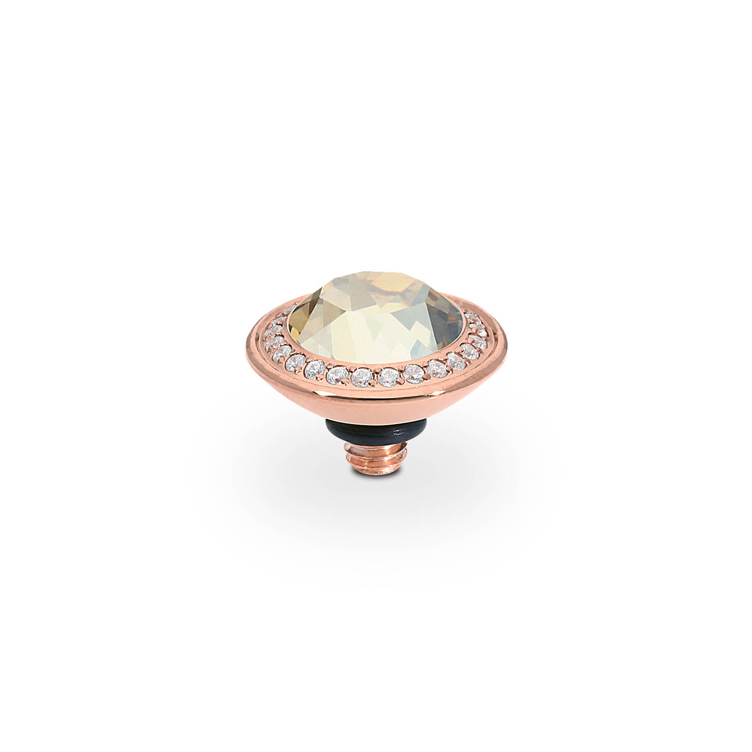 Tondo Deluxe Top 0.35" - Rose Gold golden shadow