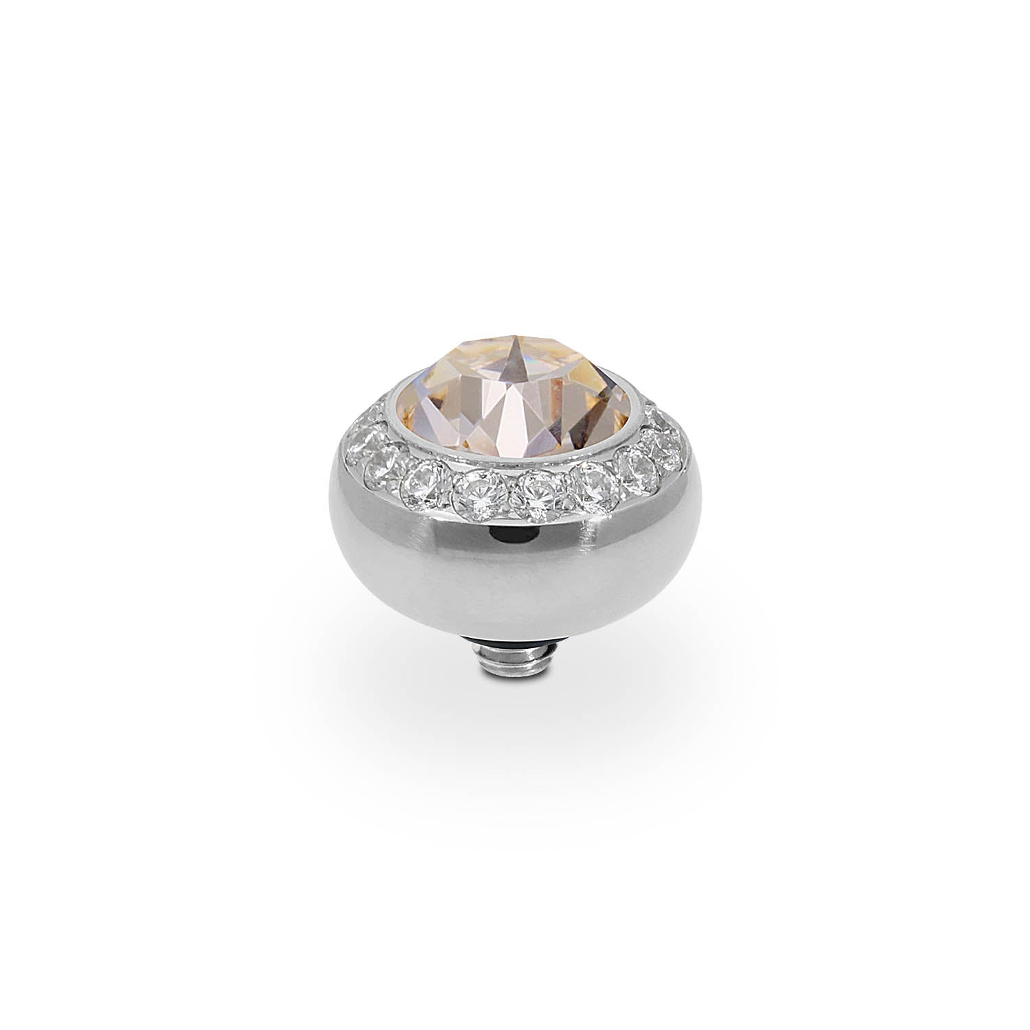 Tondo Deluxe Top 0.4" - Silver silk
