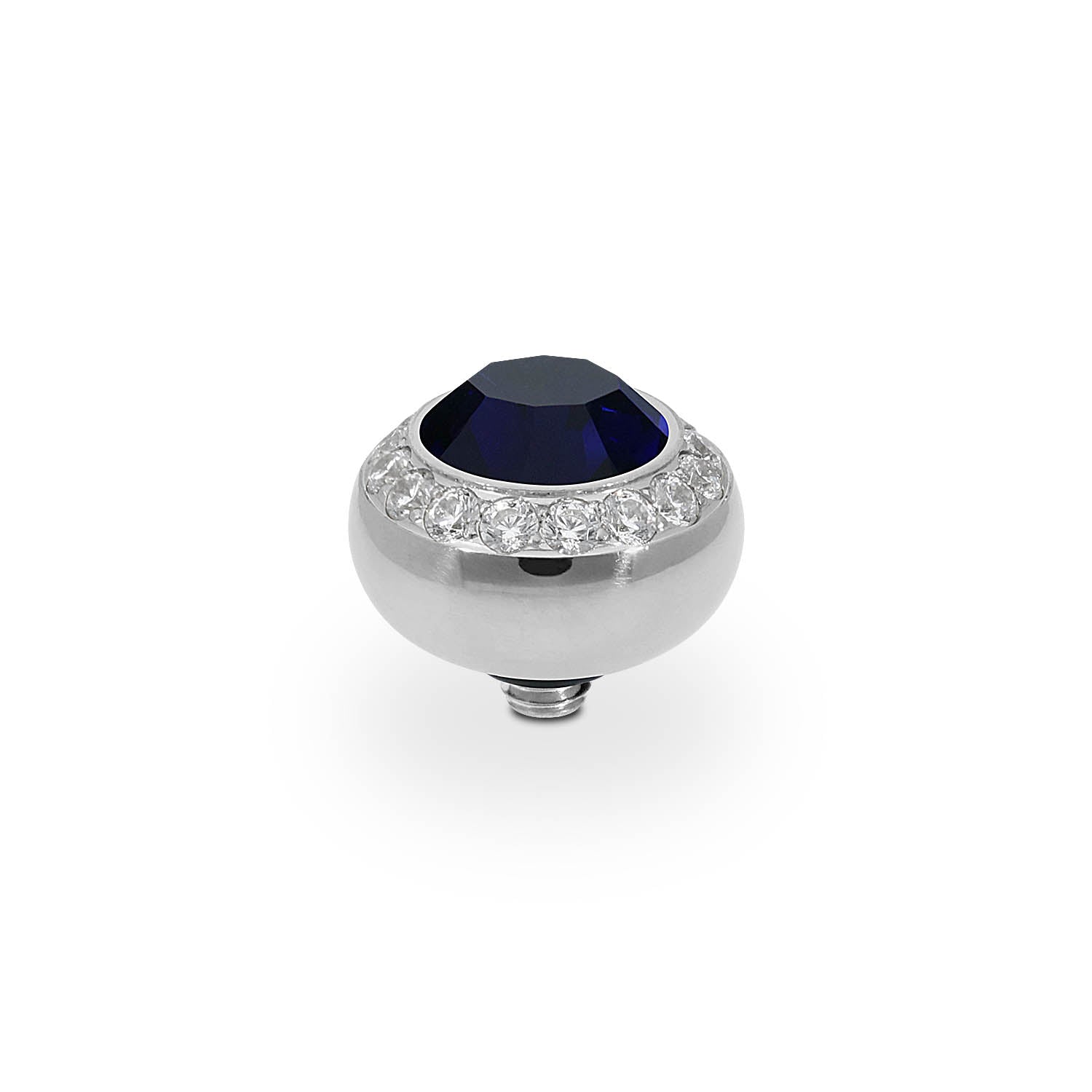 Tondo Deluxe Top 0.4" - Silver Dark Indigo