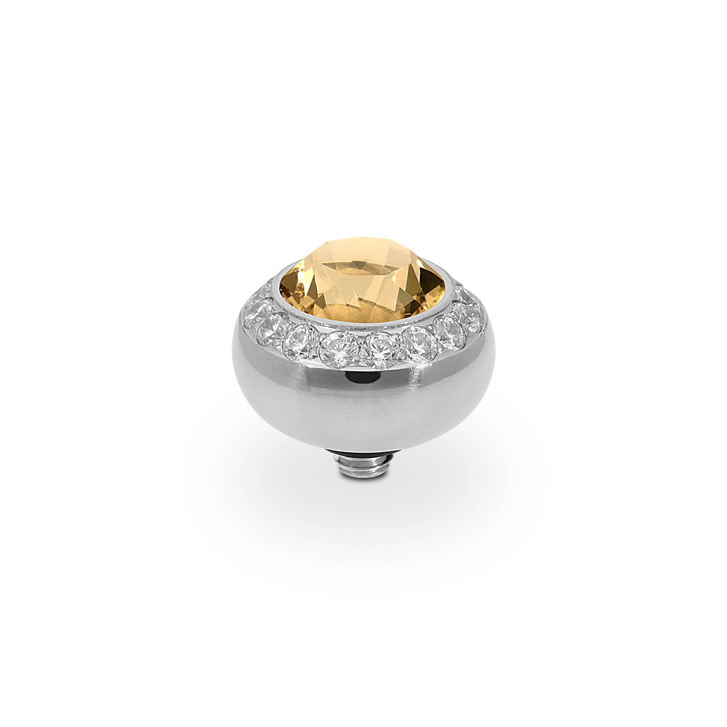 Tondo Deluxe Top 0.4" - Silver light colorado topaz ignite