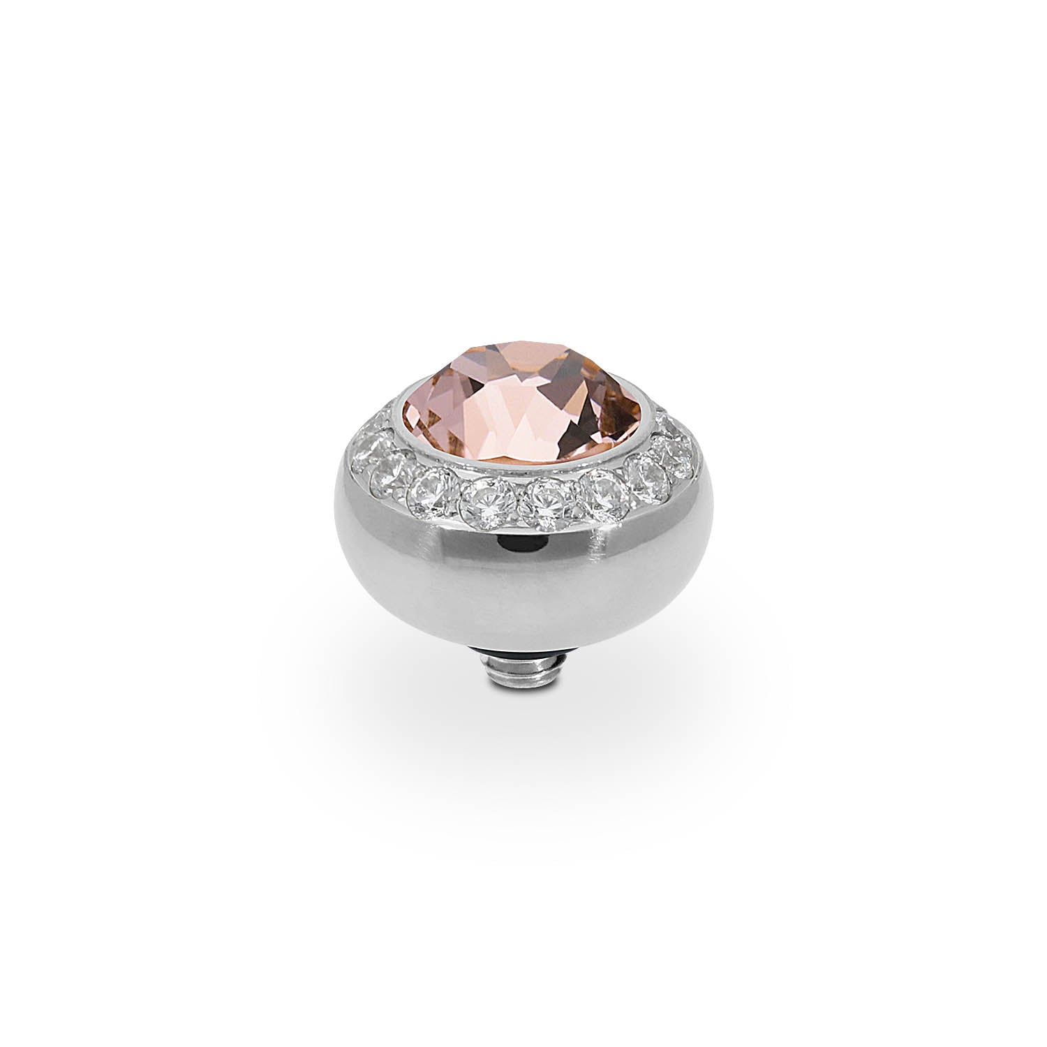 Tondo Deluxe Top 0.4" - Silver vintage rose