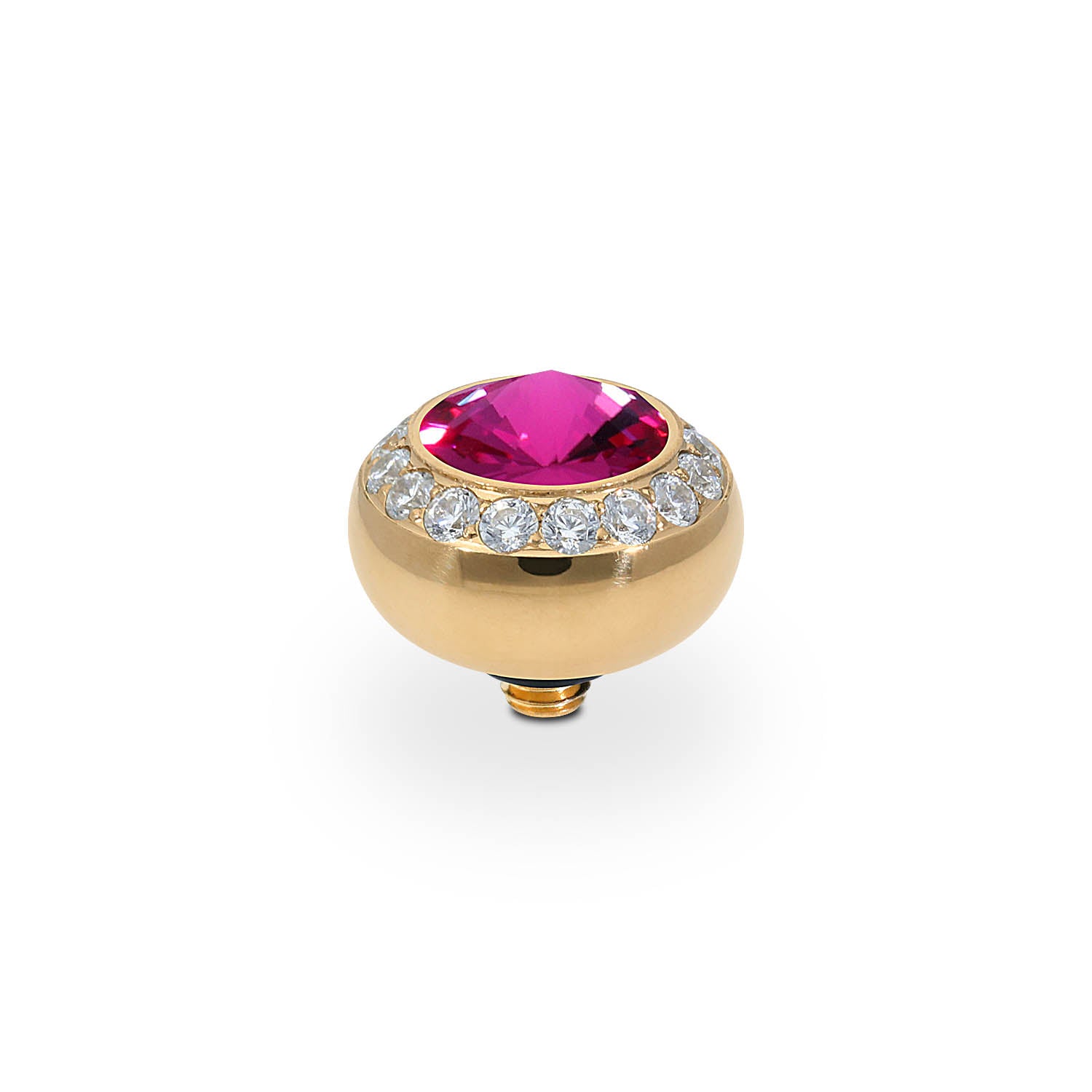 Tondo Deluxe Top 0.4" - Gold fuchsia