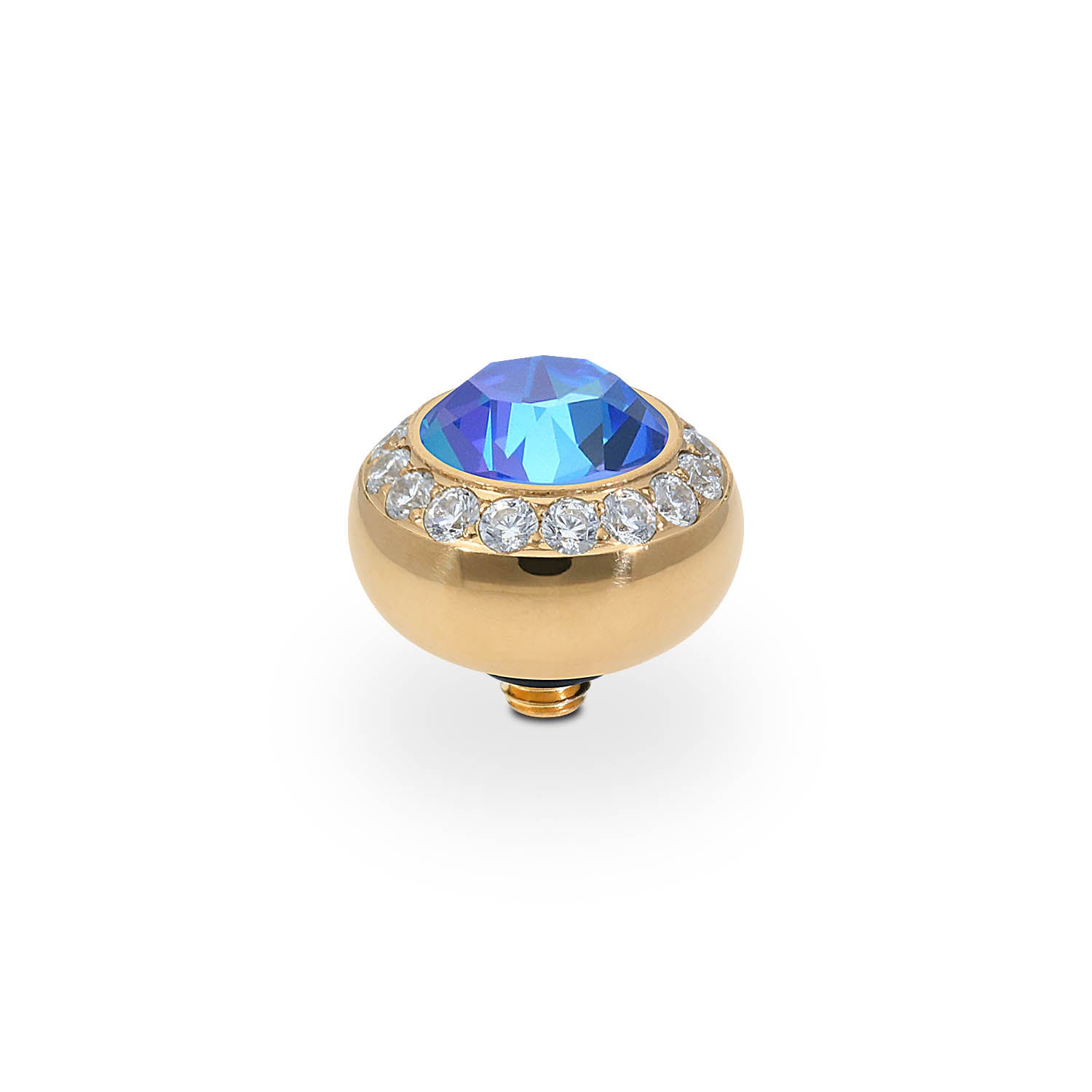 Tondo Deluxe Top 0.4" - Gold royal blue delite