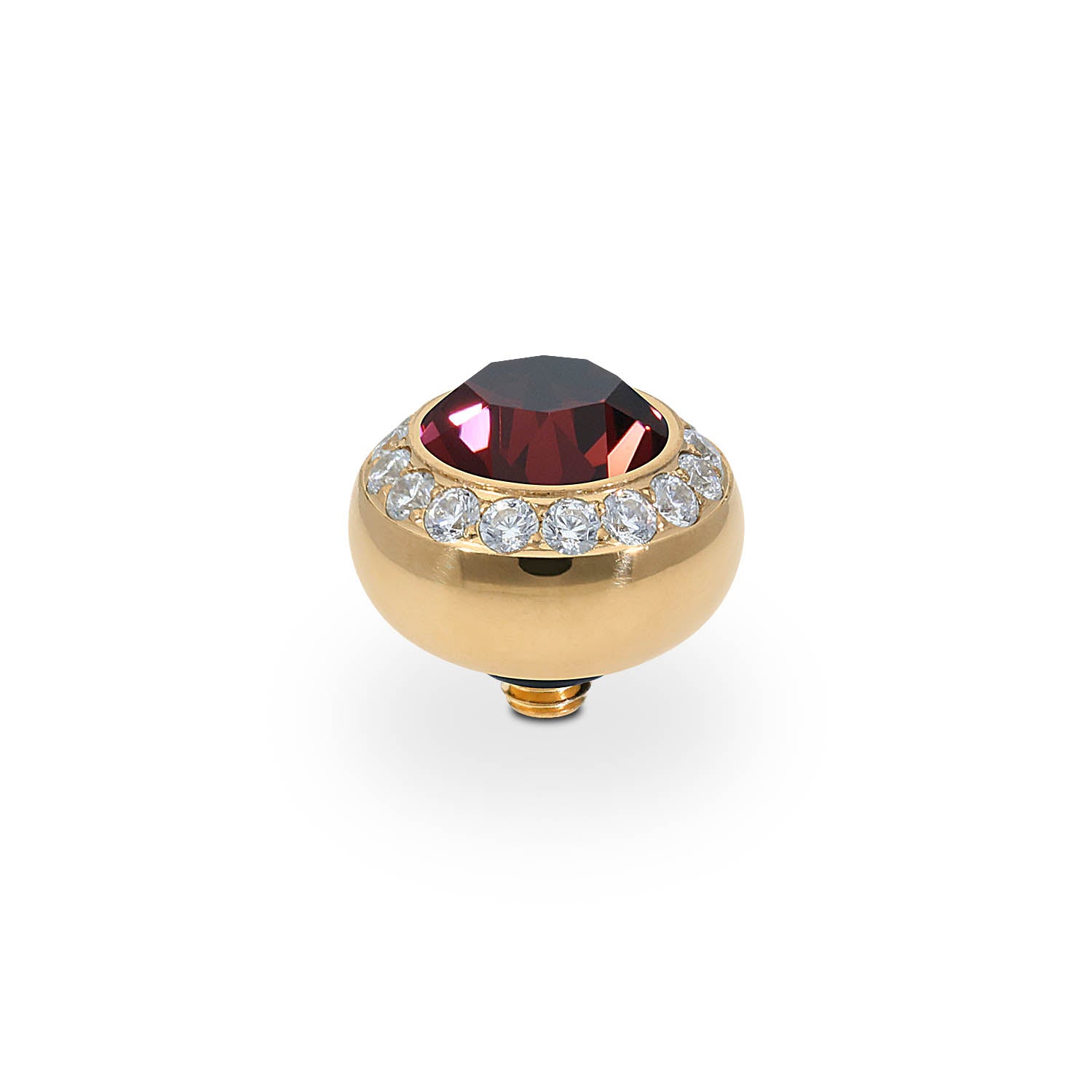 Tondo Deluxe Top 0.4" - Gold Burgundy