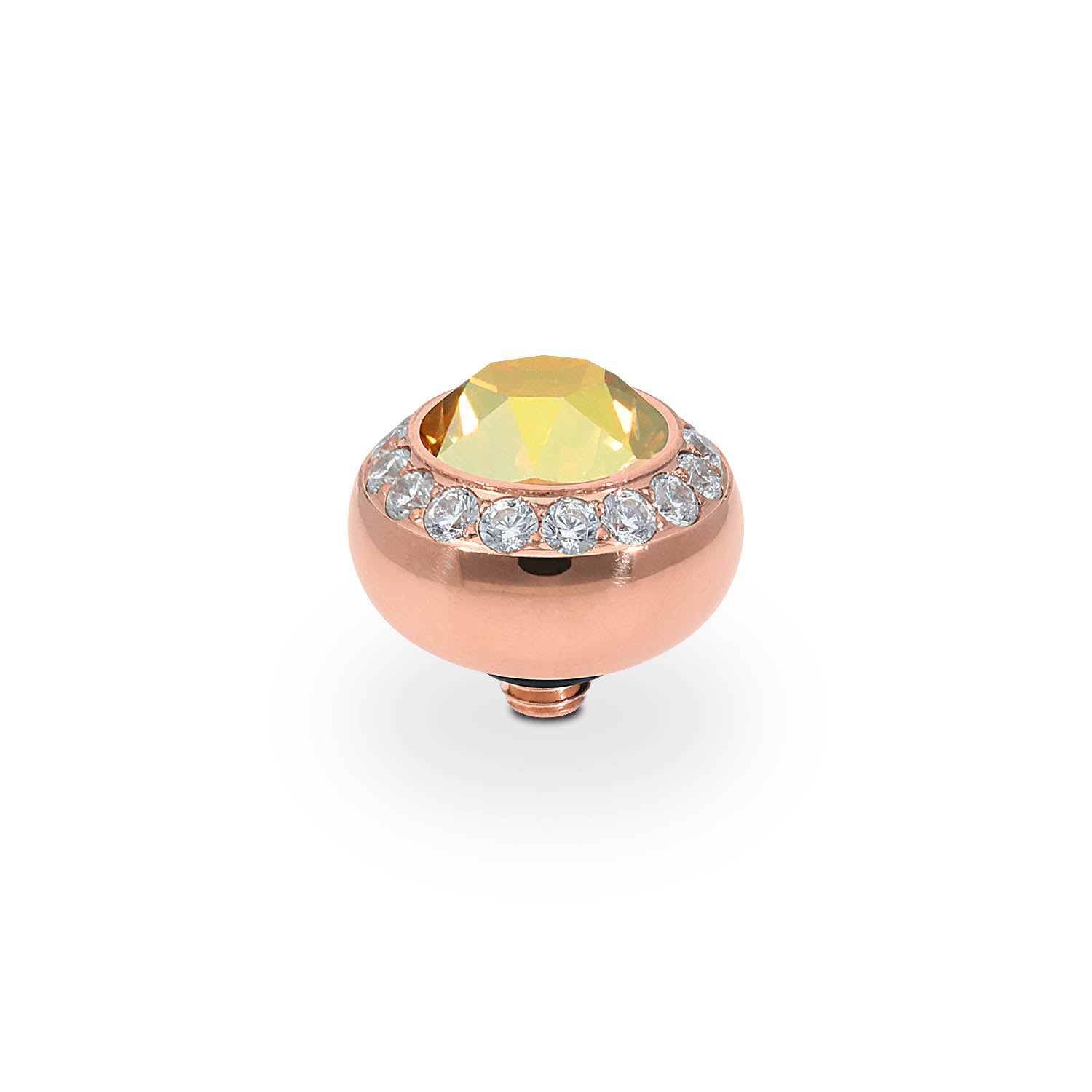 Tondo Deluxe Top 0.4" - Rose Gold metallic sunshine