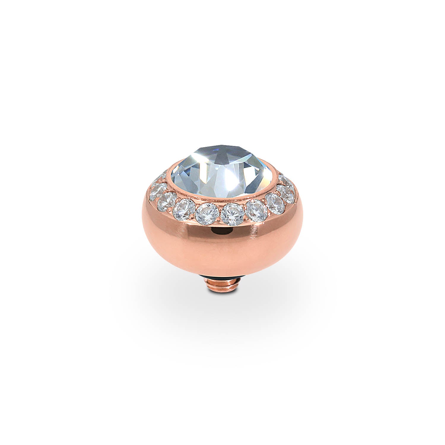 Tondo Deluxe Top 0.4" - Rose Gold blue shade