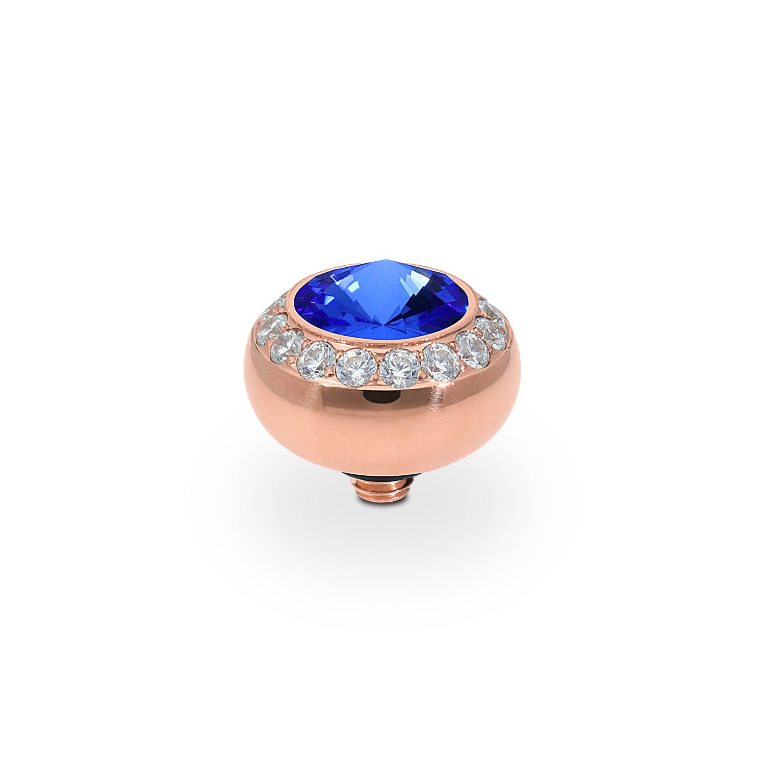 Tondo Deluxe Top 0.4" - Rose Gold sapphire