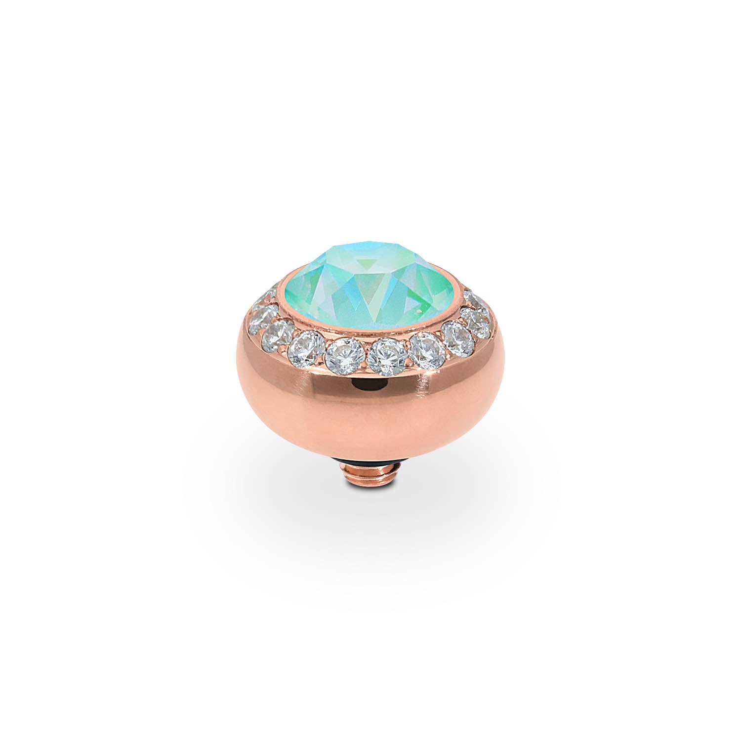 Tondo Deluxe Top 0.4" - Rose Gold silky sage delite
