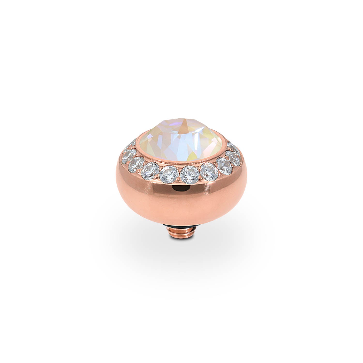 Tondo Deluxe Top 0.4" - Rose Gold ivory cream delite