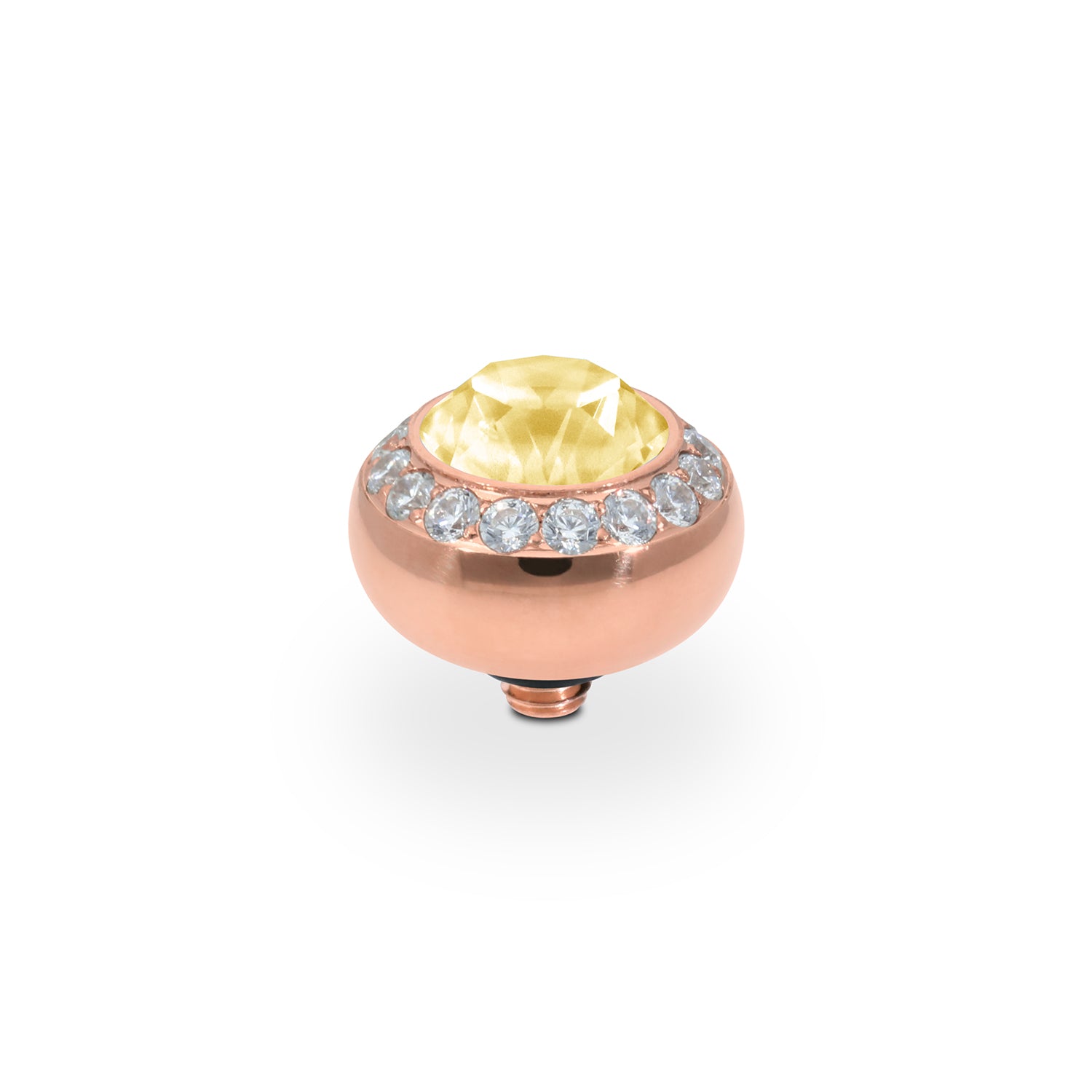 Tondo Deluxe Top 0.4" - Rose Gold Recreated Dark Jonquil