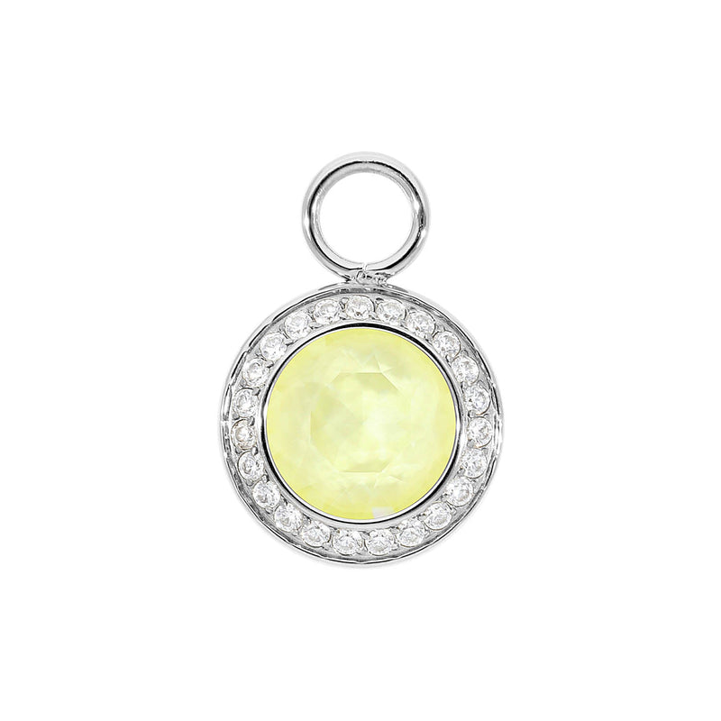 Tondo Deluxe Charm 0.51" - Silver
