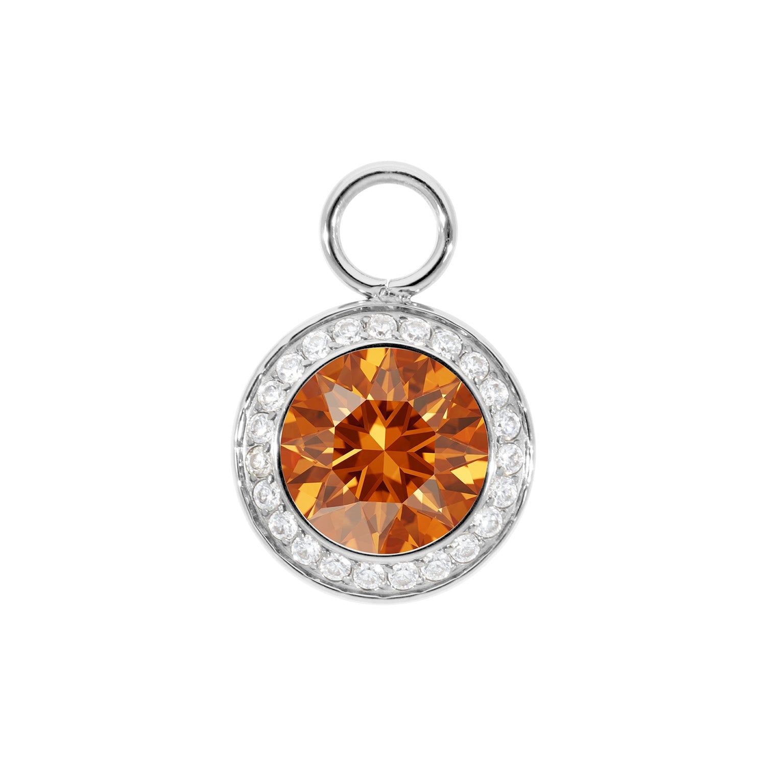 Tondo Deluxe Charm 0.51" - Silver