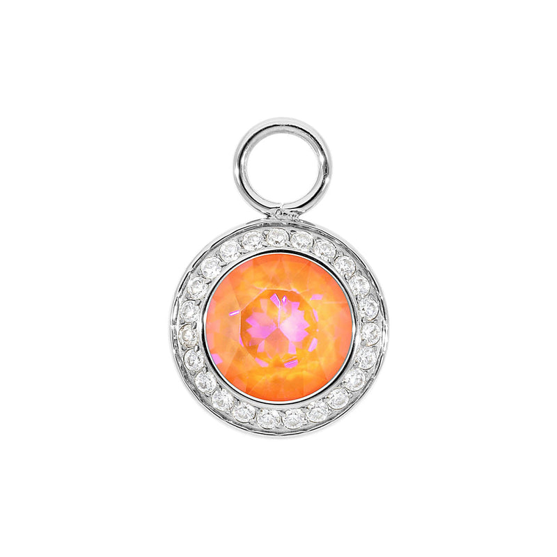 Tondo Deluxe Charm 0.51" - Silver