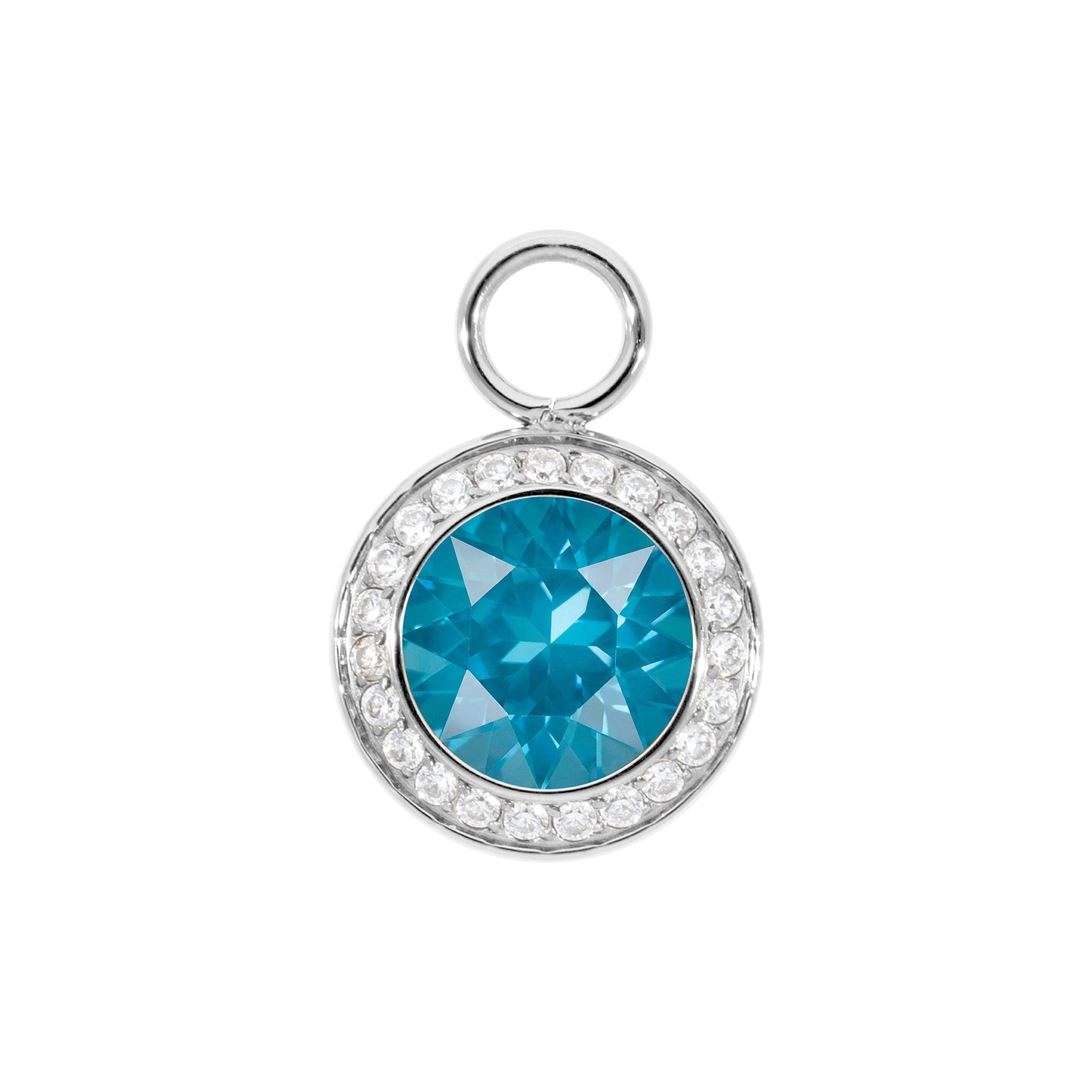 Tondo Deluxe Charm 0.51" - Silver