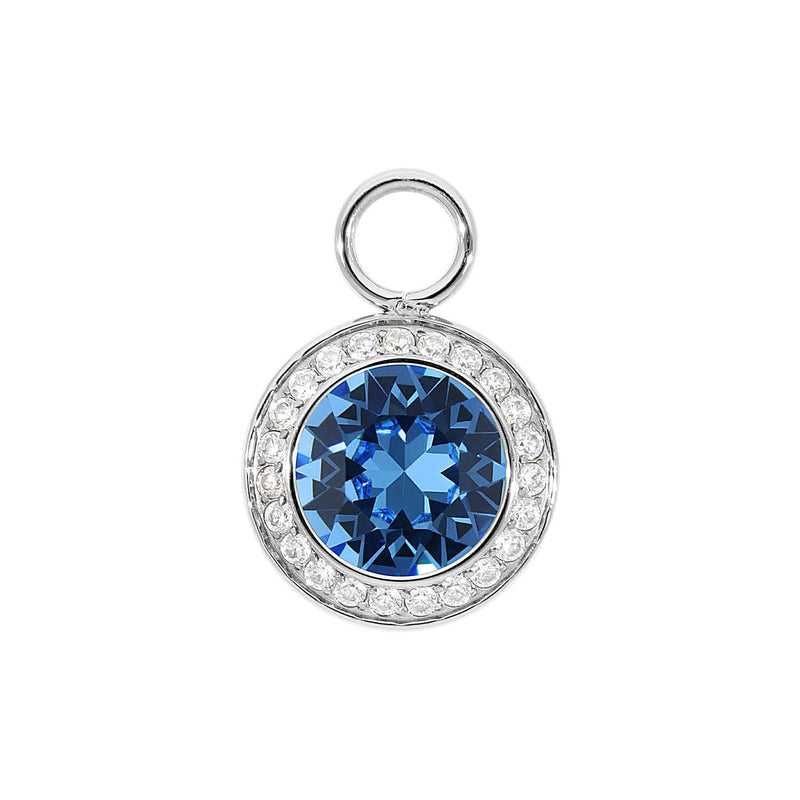 Tondo Deluxe Charm 0.51" - Silver