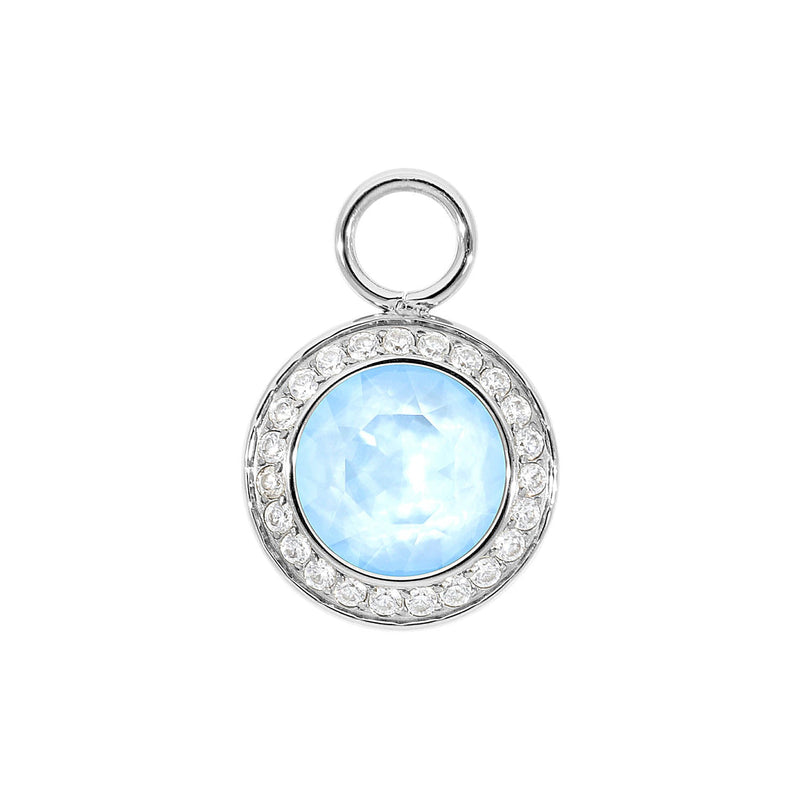 Tondo Deluxe Charm 0.51" - Silver