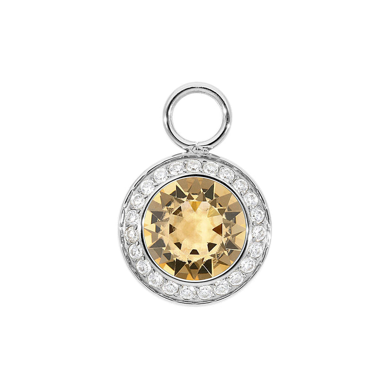 Tondo Deluxe Charm 0.51" - Silver