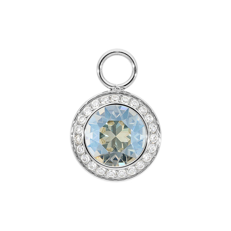 Tondo Deluxe Charm 0.51" - Silver