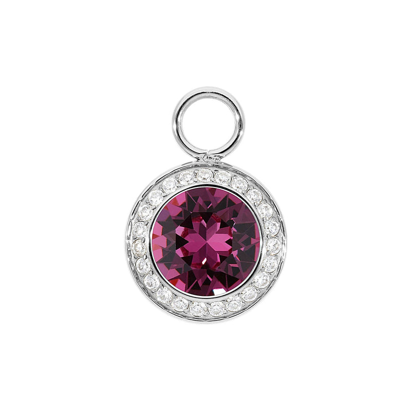 Tondo Deluxe Charm 0.51" - Silver