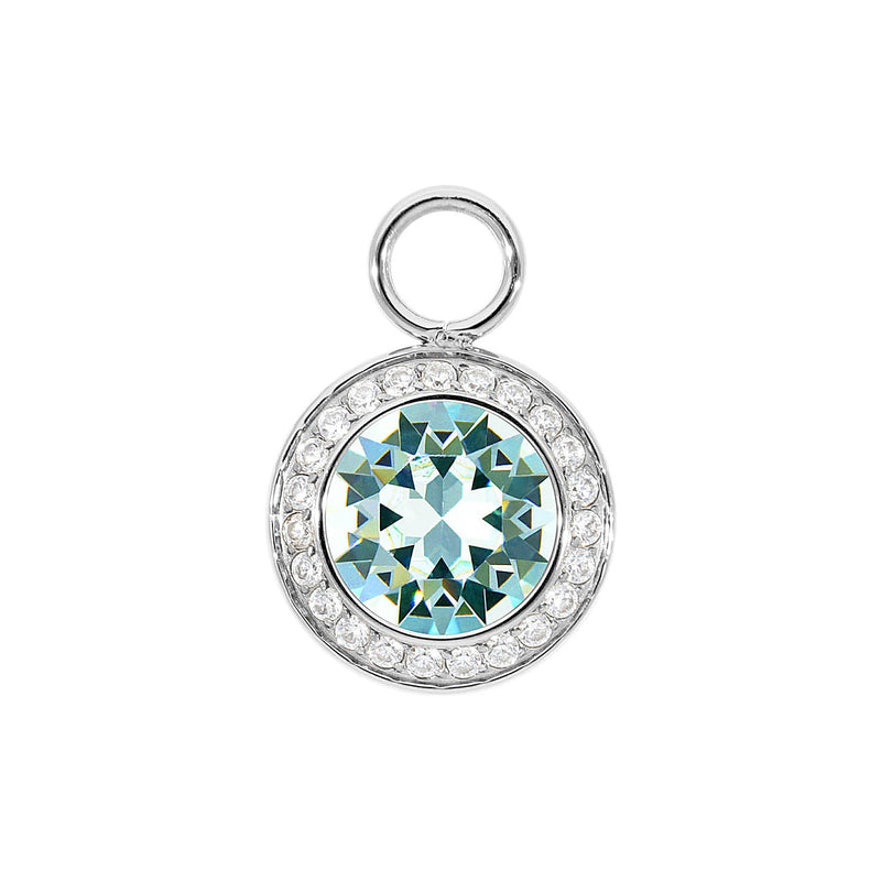 Tondo Deluxe Charm 0.51" - Silver