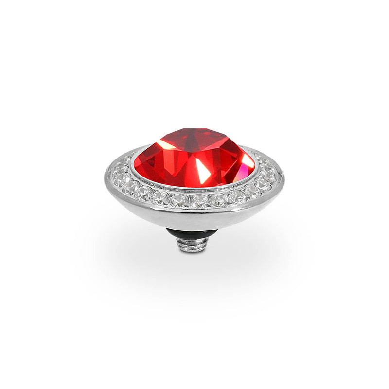 Tondo Deluxe Top 0.51" - Silver scarlet