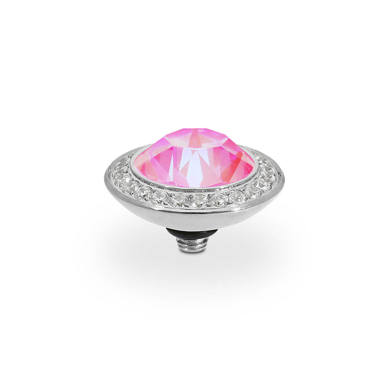 Tondo Deluxe Top 0.51" - Silver lotus pink delite