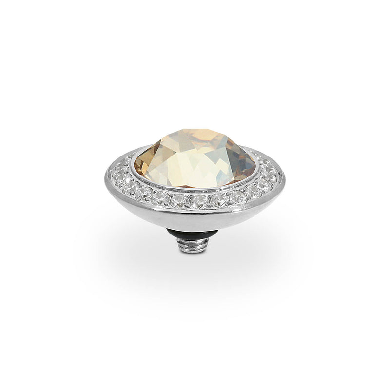 Tondo Deluxe Top 0.51" - Silver golden shadow