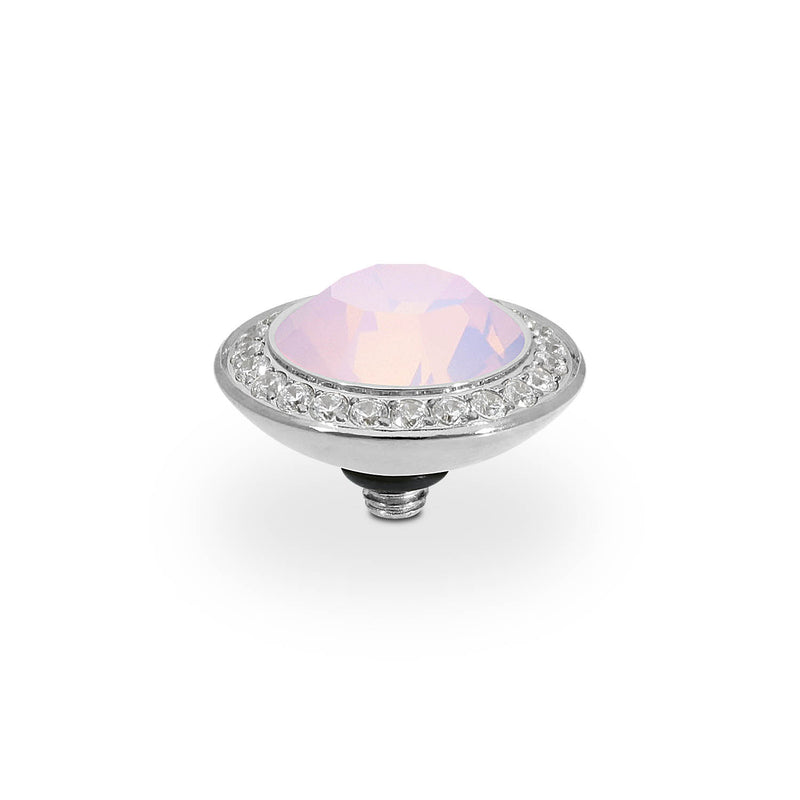 Tondo Deluxe Top 0.51" - Silver rose opal