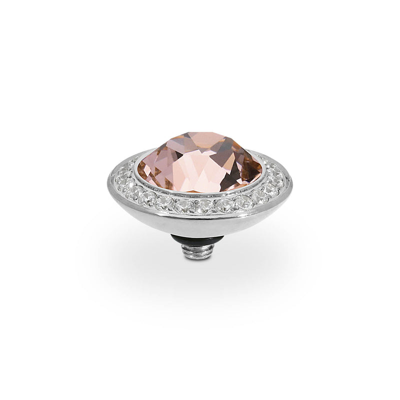 Tondo Deluxe Top 0.51" - Silver vintage rose