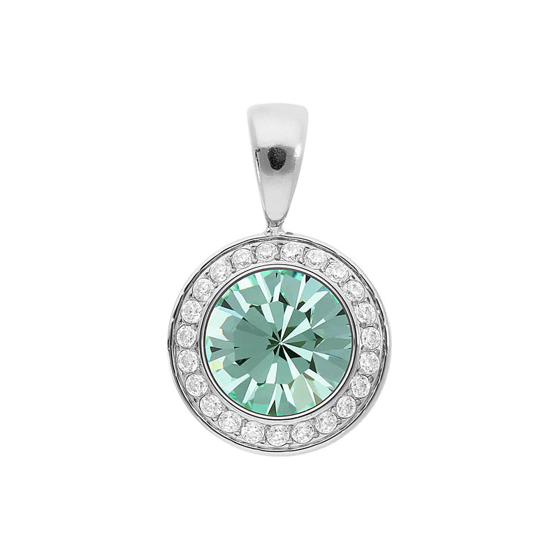 Tondo Deluxe Pendant 0.51" - Silver