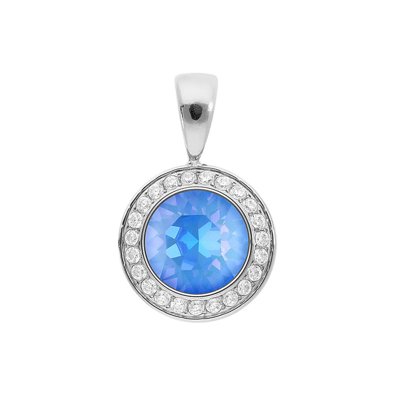 Tondo Deluxe Pendant 0.51" - Silver