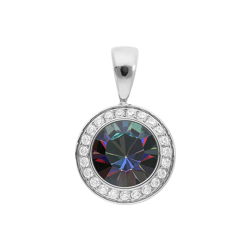 Tondo Deluxe Pendant 0.51" - Silver