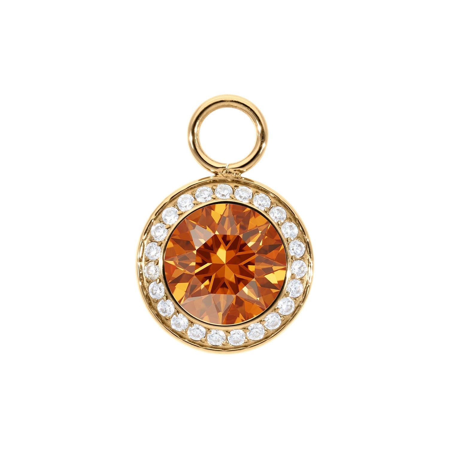 Tondo Deluxe Charm 0.51" - Gold