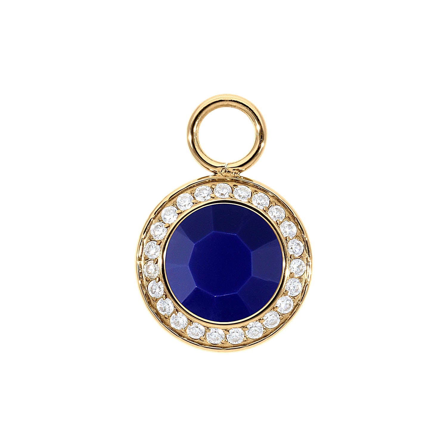 Tondo Deluxe Charm 0.51" - Gold