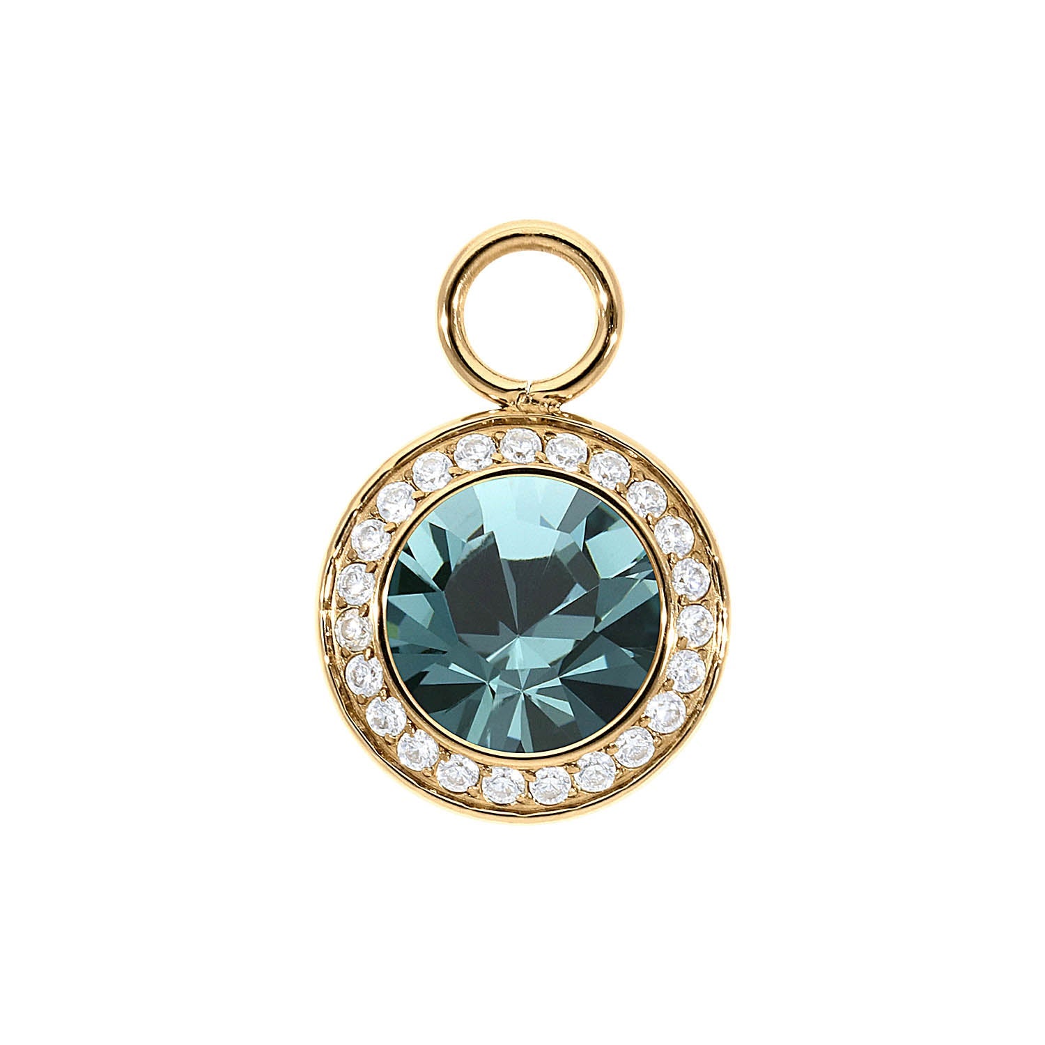 Tondo Deluxe Charm 0.51" - Gold