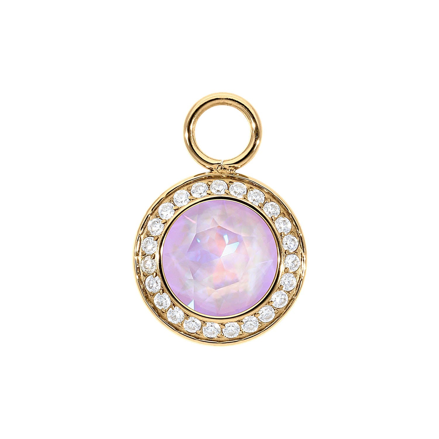 Tondo Deluxe Charm 0.51" - Gold