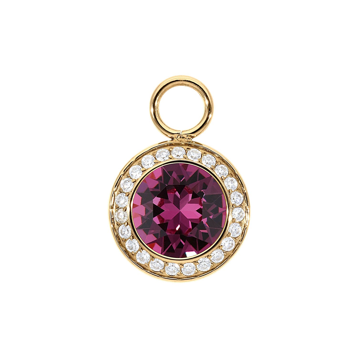 Tondo Deluxe Charm 0.51" - Gold