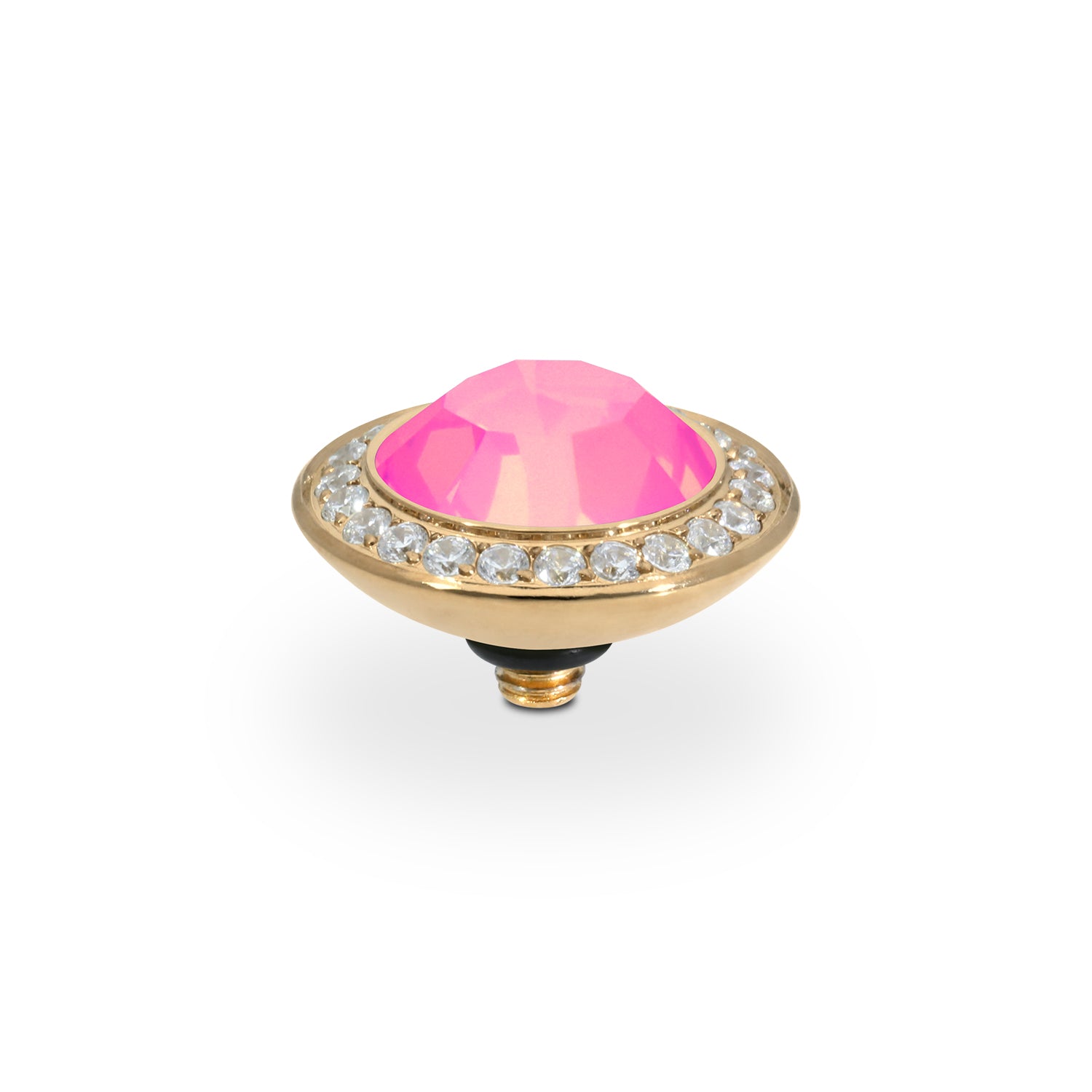 Tondo Deluxe Top 0.51" - Gold Crystal Dahlia Ignite