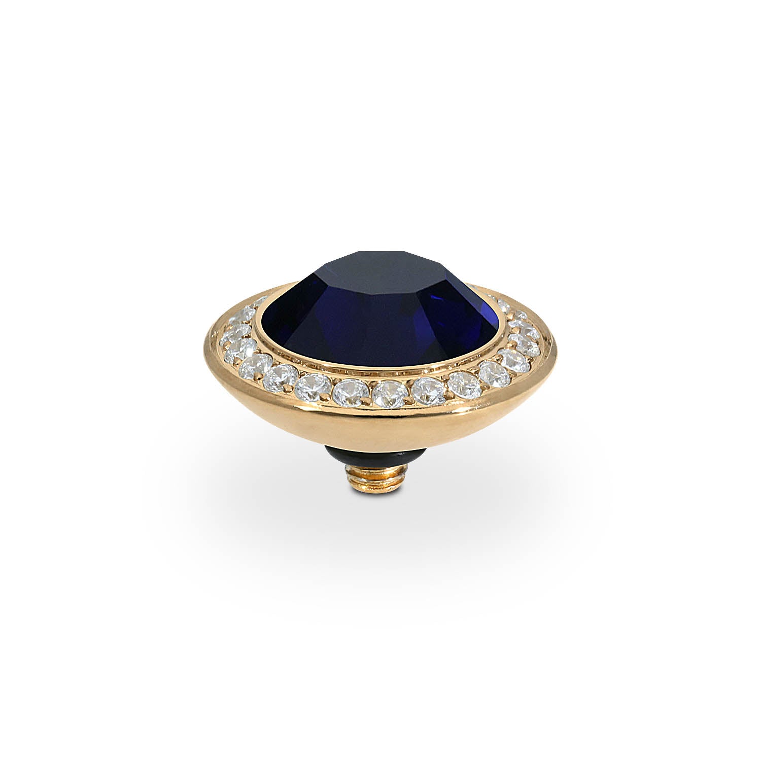 Tondo Deluxe Top 0.51" - Gold Dark Indigo