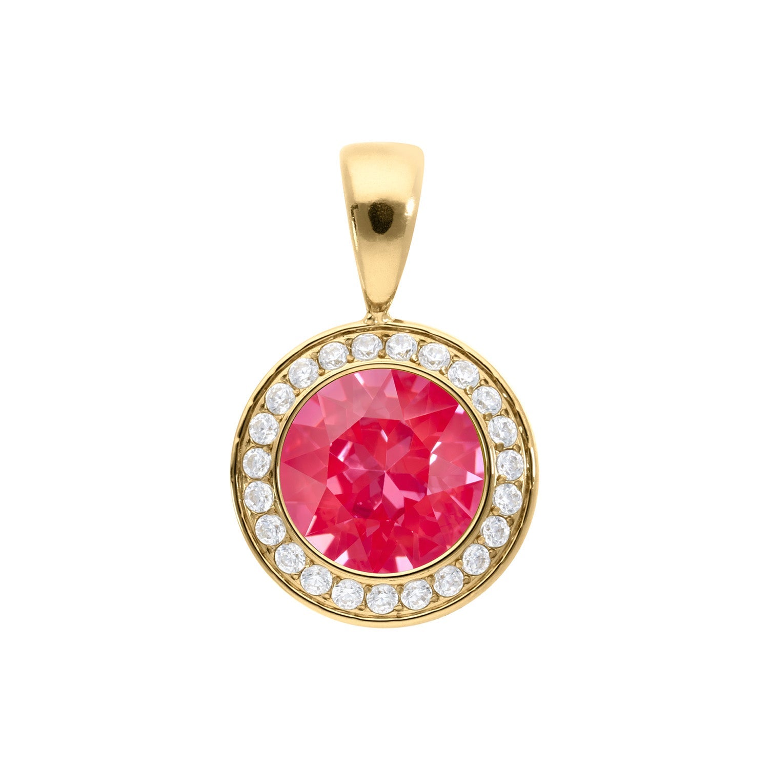 Tondo Deluxe Pendant 0.51" - Gold