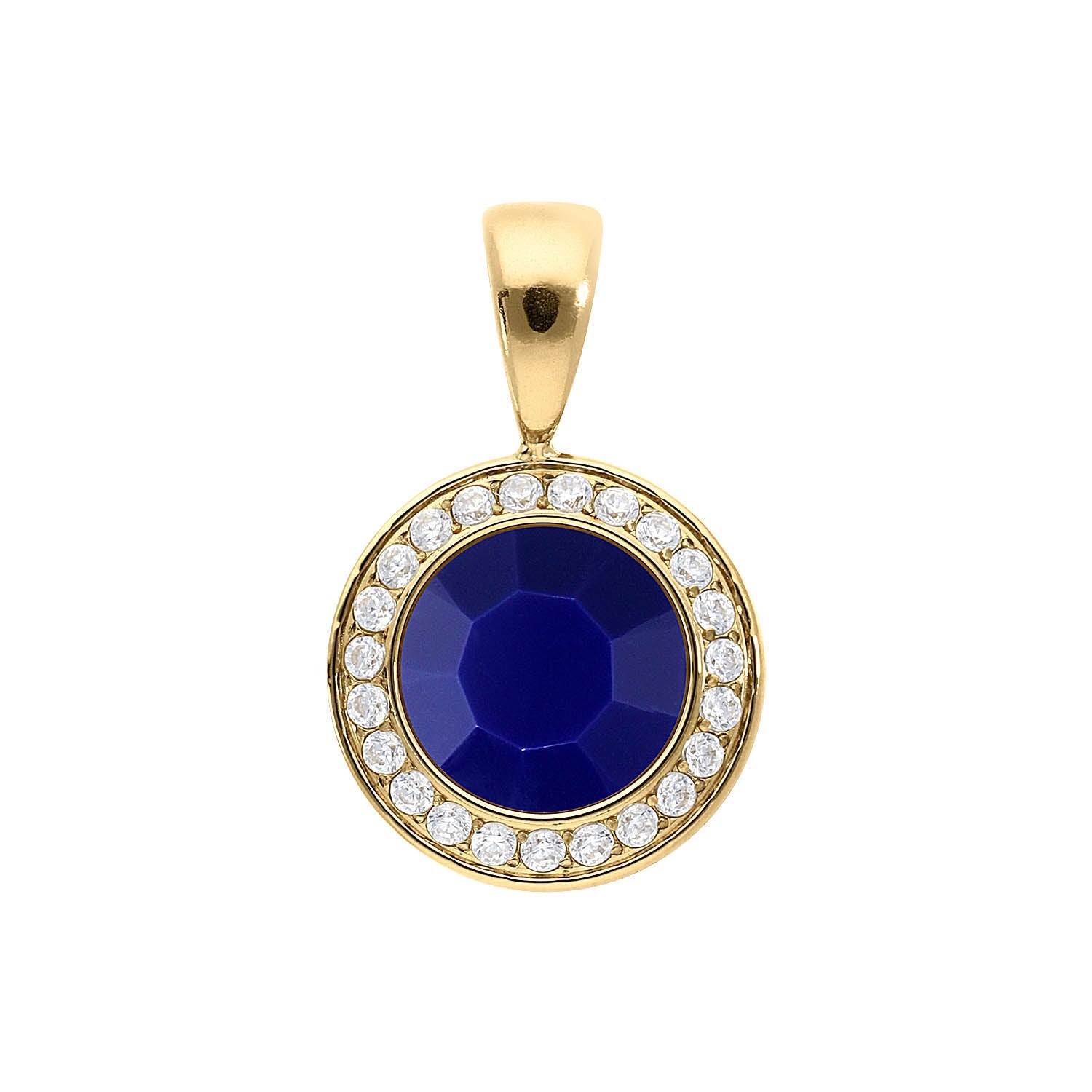 Tondo Deluxe Pendant 0.51" - Gold
