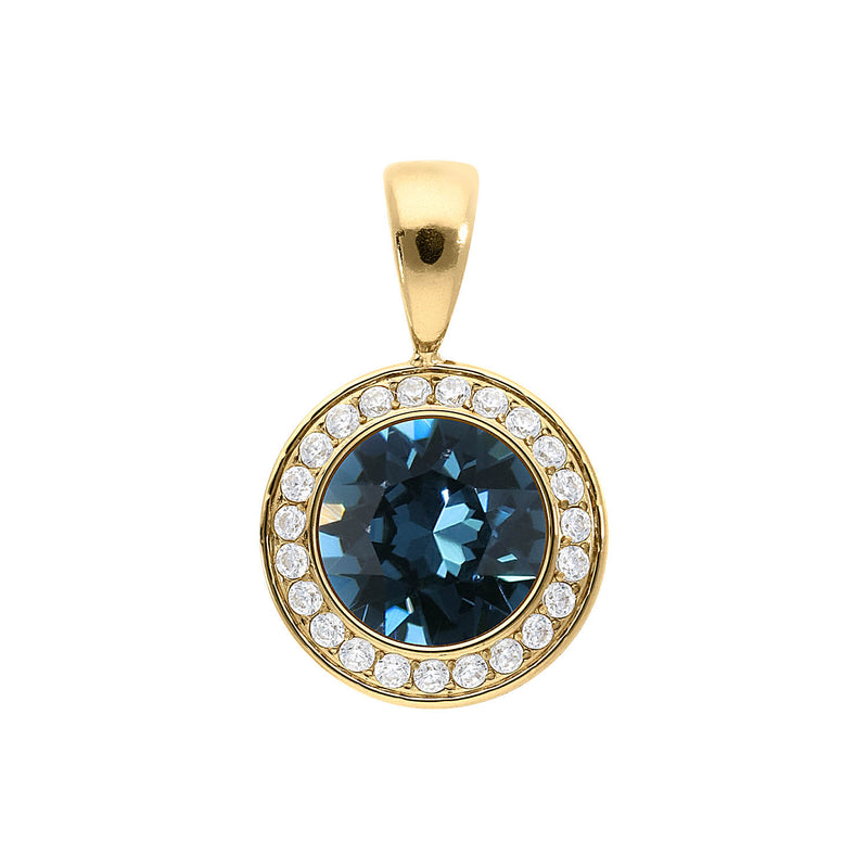Tondo Deluxe Pendant 0.51" - Gold montana