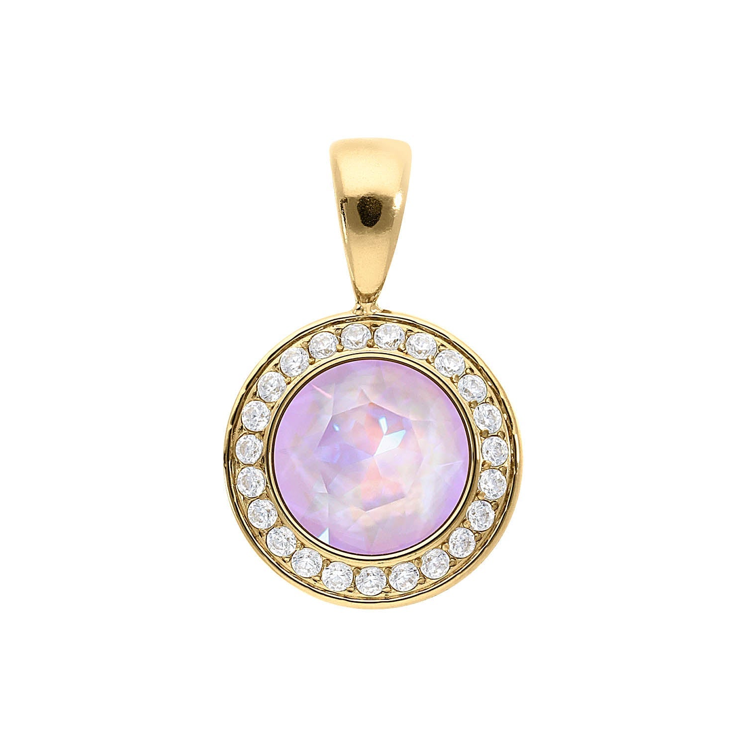 Tondo Deluxe Pendant 0.51" - Gold