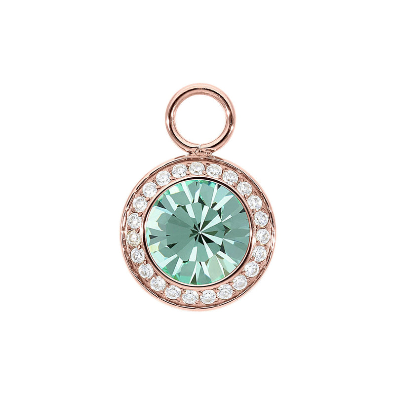 Tondo Deluxe Charm 0.51" - Rose Gold